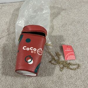 CoCo bubble tea limited edition Cup-Shaped Bag new crossbody w tag! waterproof